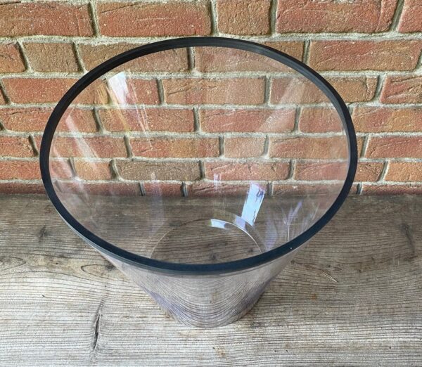 Großes Leuchten Kegel Ersatzglas aus Kunststoff Höhe 424mm für alte Leuchten