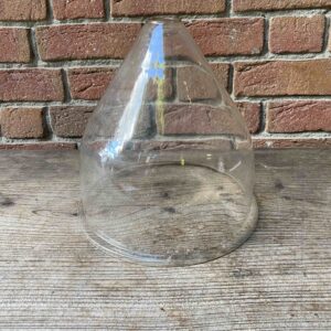 Kegelförmiges Ersatzglas für antike Gaslaterne