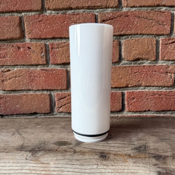 Weißesr Außenlampen Glaszylinder mit Gewinde