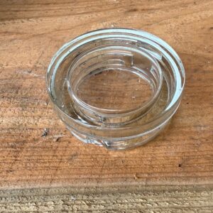 DZ Ersatzglas für Dreieck Außen Wandlampe