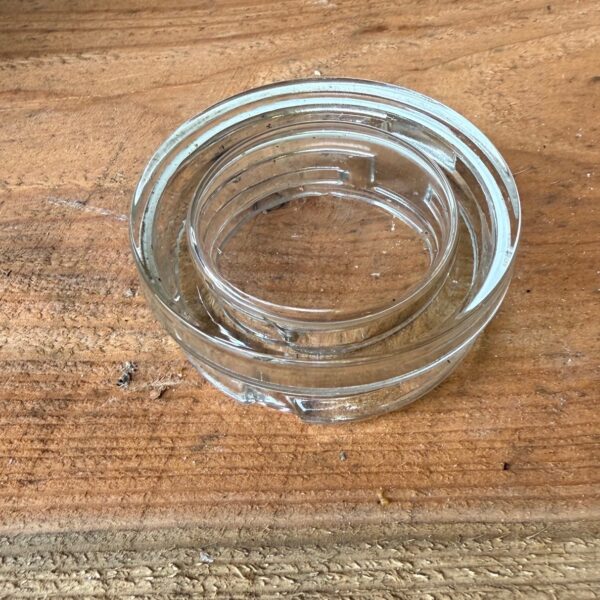 DZ Ersatzglas für Dreieck Außen Wandlampe