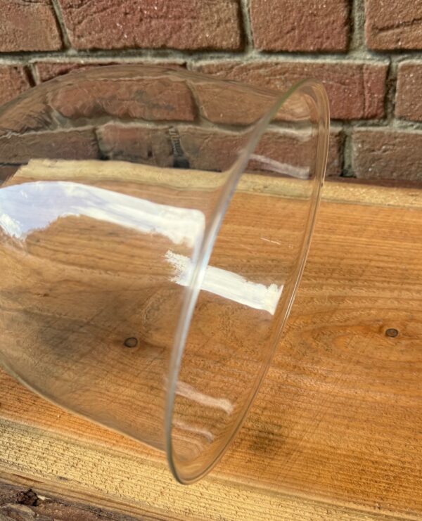 Ersatzglas für alte Gaslaterne Höhe 230mm Breite 205mm