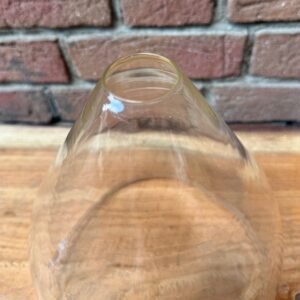 Ersatzglas für alte Gaslaterne Höhe 23cm