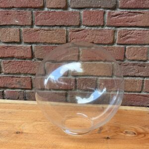 Ersatzglas klar 300mm, 12cm Öffnung Kragen 1,5cm