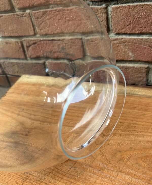 Ersatzglas klar 300mm, mit 12cm Öffnung Kragen 1,5cm