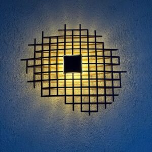 Exklusive Solar Außen Wandleuchte
