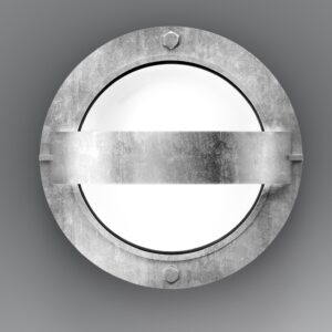 Stabile hochwertige feuerverzinkte Außen Wandleuchte