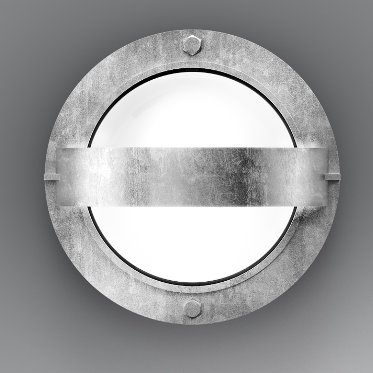 Stabile hochwertige feuerverzinkte Außen Wandleuchte