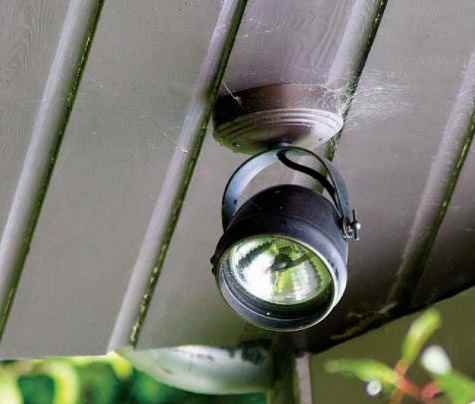 Stilvoller Garten Wand & Decken Aufbaustrahler