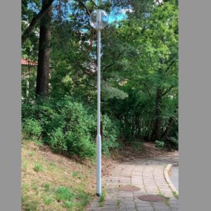 Schlichte Kugel Mastleuchte für den öffentlichen Bereich