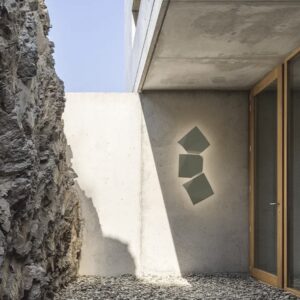 Kreative Wand Außenleuchte