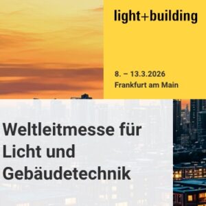 Light Building 2026 Licht Messe Deutschland