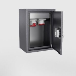 Outdoor Aufbau Wandschrank mir 2 Stück CEE 400V Steckdosen