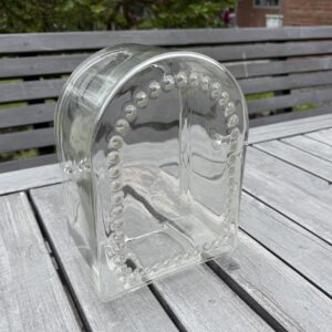 Altes aufwendiges Bega Leuchten Ersatzglas
