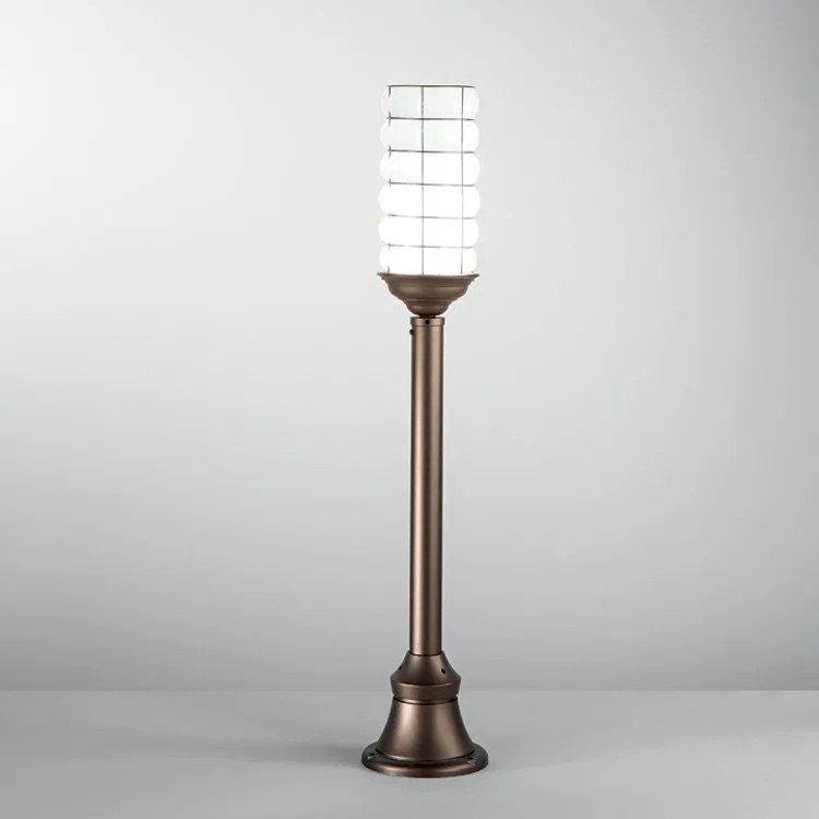Besonders originelle Glas Pollerleuchte