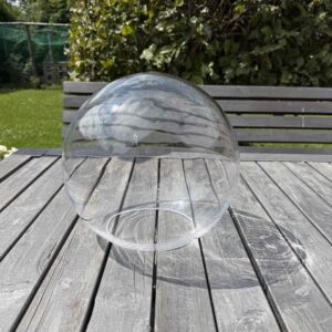 Kugel Ersatzglas klar 300mm mit 160mm Öffnung