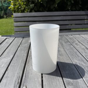 Lampen Glaszylinder Borosilikat innen matt lackiert9522