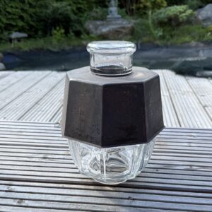 Altes Bega Boom Ersatzglas mit Kupferhaube