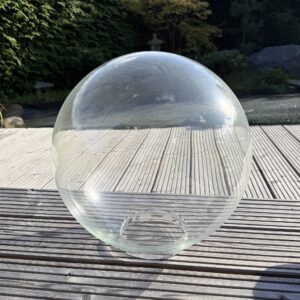 Kugel Ersatzglas klar 350mm mit 150mm Öffnung