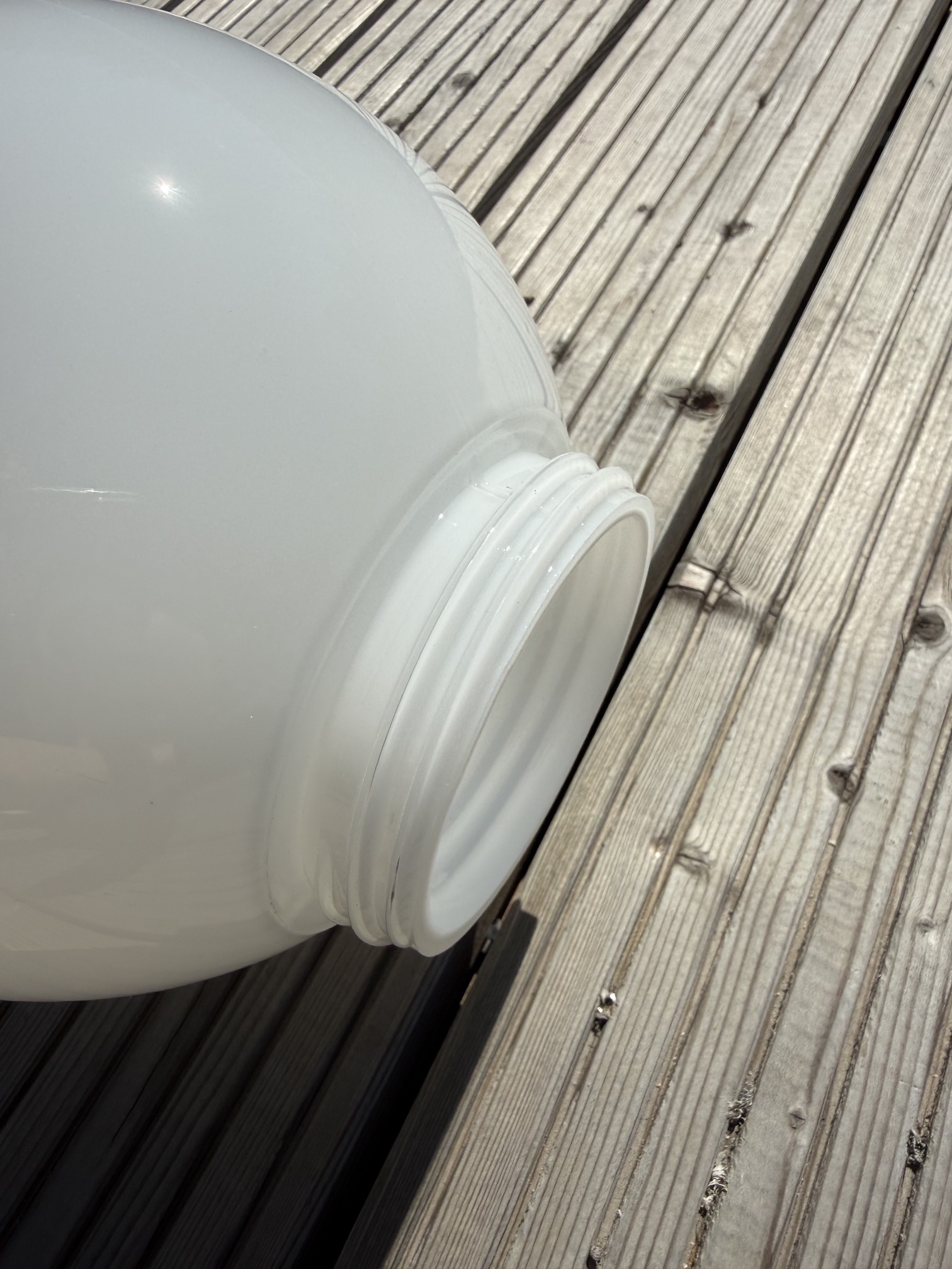 Kugellampen Ersatzglas mit Gewinde in verschiedenein Größen weitere gern auf Anfrage
