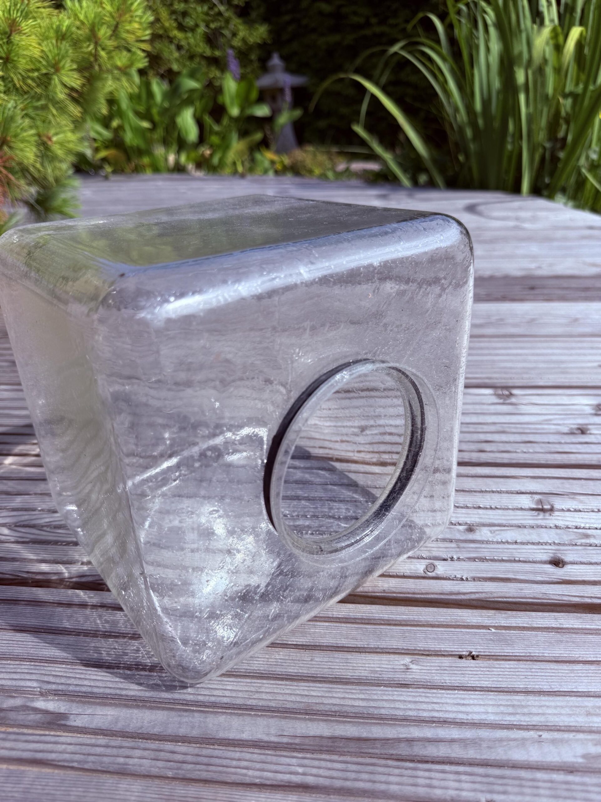Quadratisches Bega Außen Ersatzglas 20cm