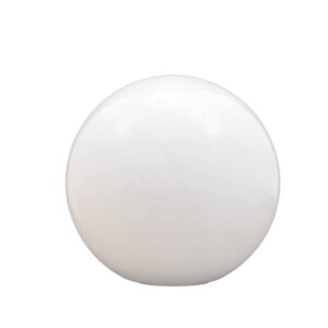 Echtglaskugel 450mm Opal weiß mit Loch 165mm